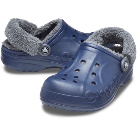 CROCS Other - BAYA LINED FUZZ-STRAP CLOG BRAND NEW UNUSED SIZE 11 Men